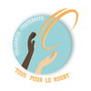 Logo of the association Solidarité-Fraternité "Tous pour le Rugby"